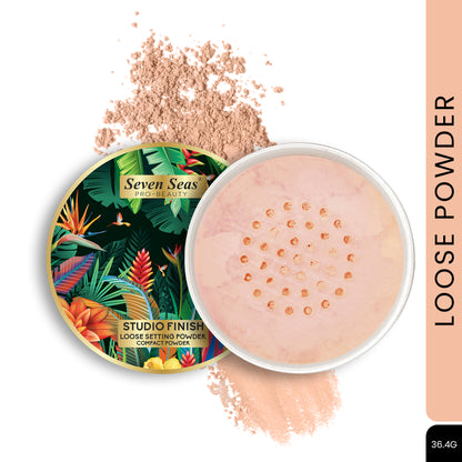 Seven Seas Studio Finish Loose Setting Powder/Compact Powder