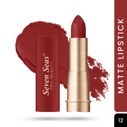 Seven Seas Stay Classy Matte Lipstick | Long lasting Lipstick | Matte Finish