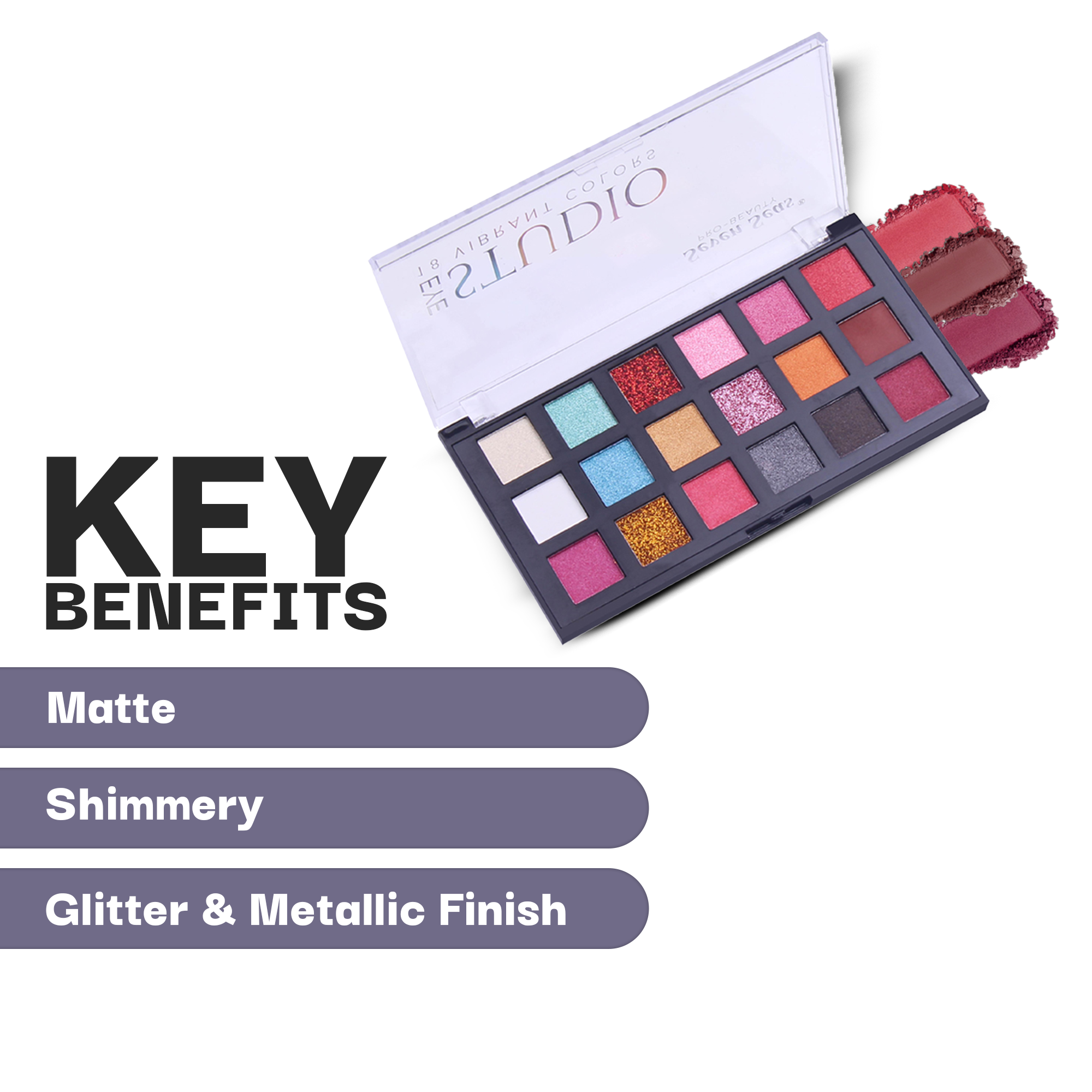 Eye Studio Eyeshadow Palette - Seven Seas Cosmetics