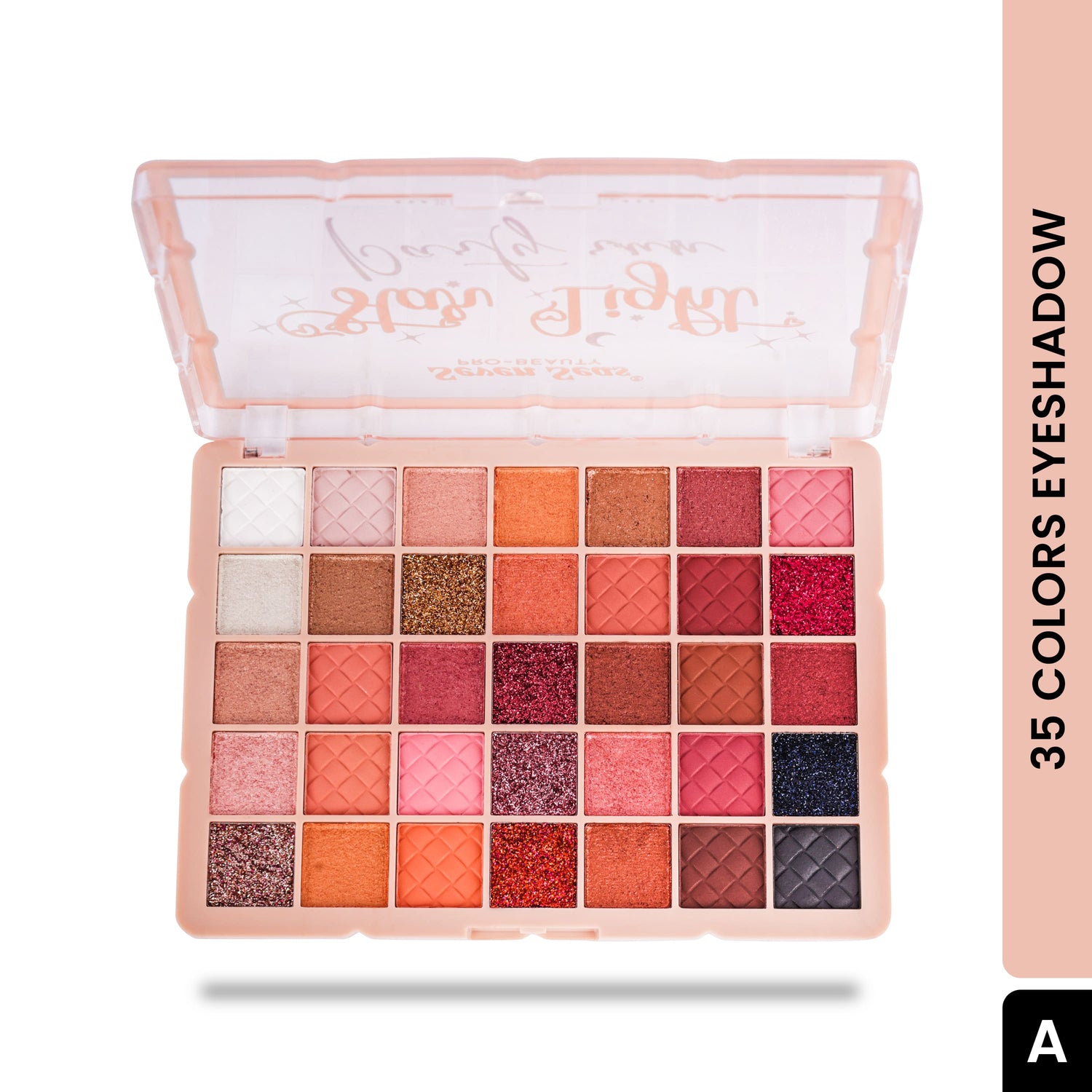 seven seas pro-beauty | star light party eyeshadow | 35 colors eyeshadow palette - Seven Seas Cosmetics