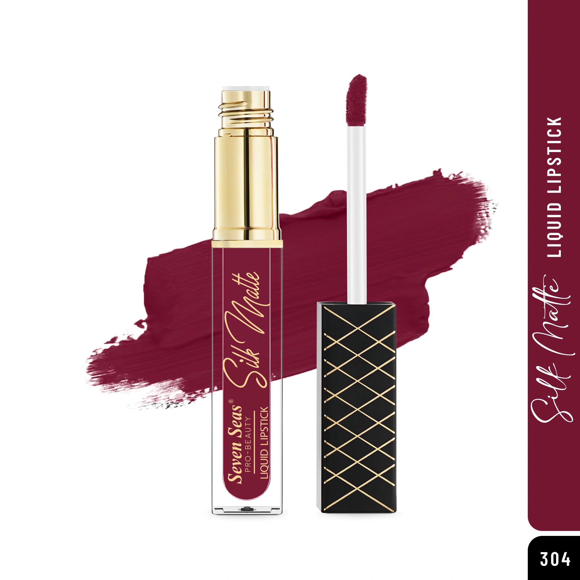 Silk Matte Liquid Lipstick for Women | Long Lasting Soft Matte Color