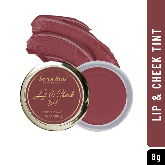 Seven Seas Lip & Cheek Tint with Vitamin C | Long Lasting | Enriched With Vitamin C