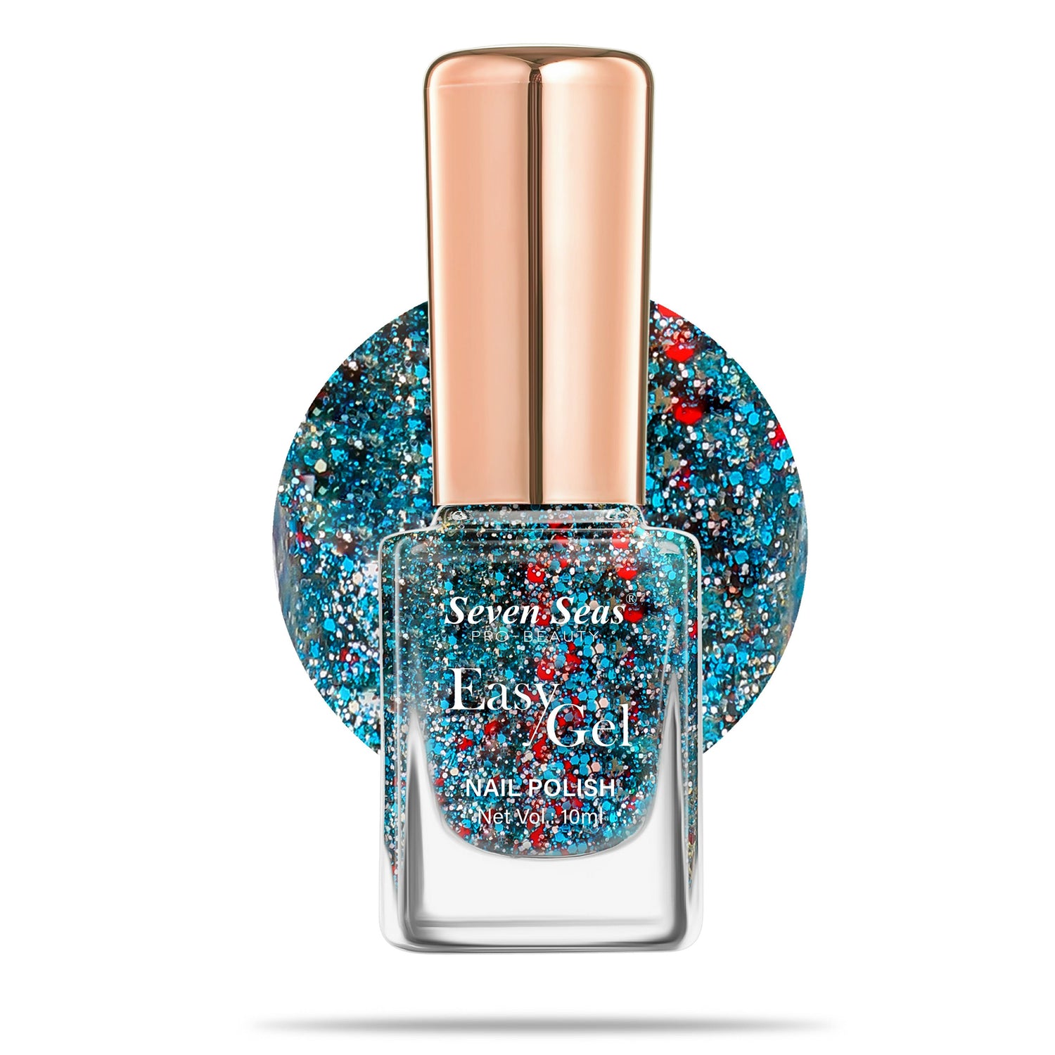 Seven Seas Easy Gel Nail Polish, Intense Glossy Finish, Hydrating Formula, Rich Pigmented, Quick Dry - Seven Seas Cosmetics