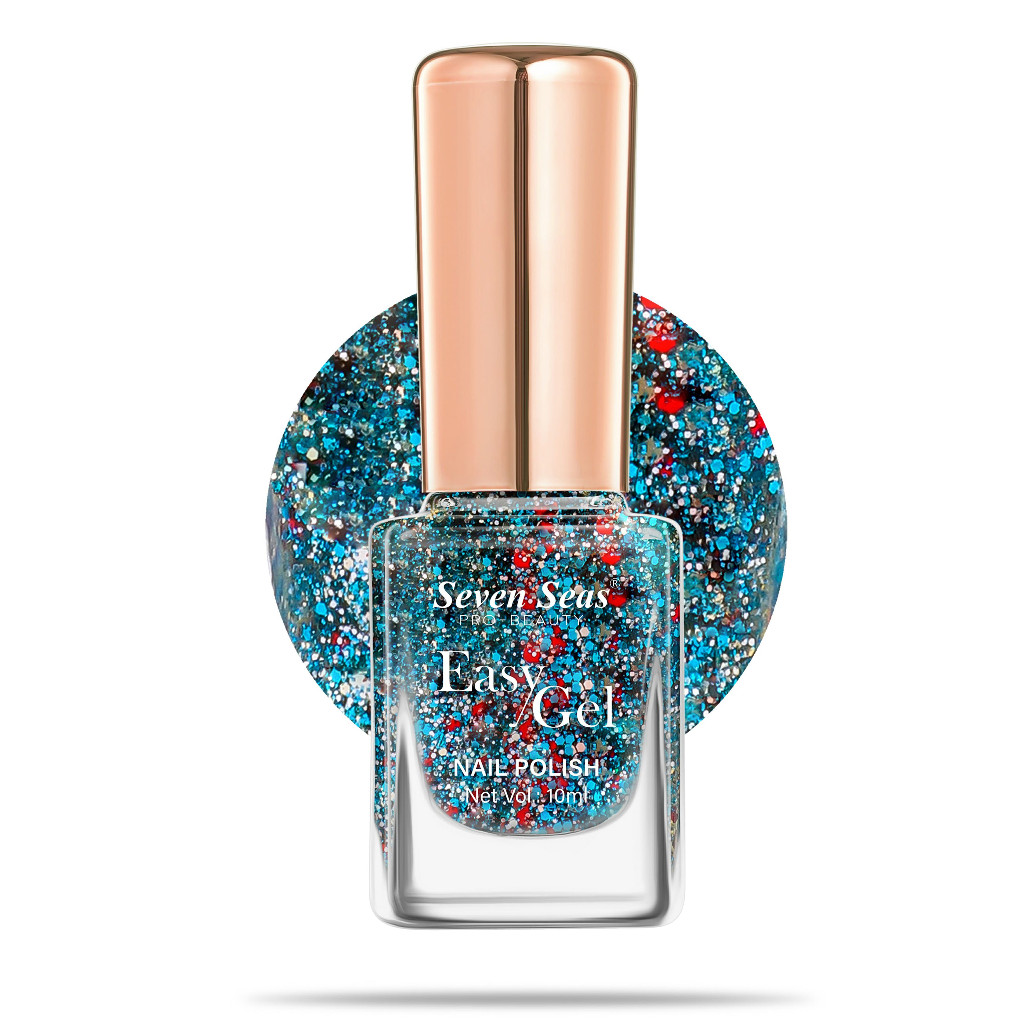 Seven Seas Easy Gel Nail Polish, Intense Glossy Finish, Hydrating Formula, Rich Pigmented, Quick Dry - Seven Seas Cosmetics