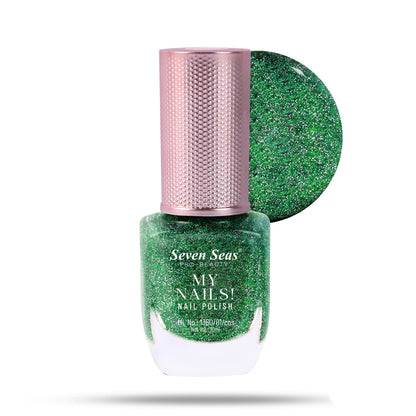 Seven Seas My Nails Nail Polish, High Colour Pay Off, Long Lasting, Quick Drying, Chip Resistant, Non-Staining, 10ml - Seven Seas Cosmetics