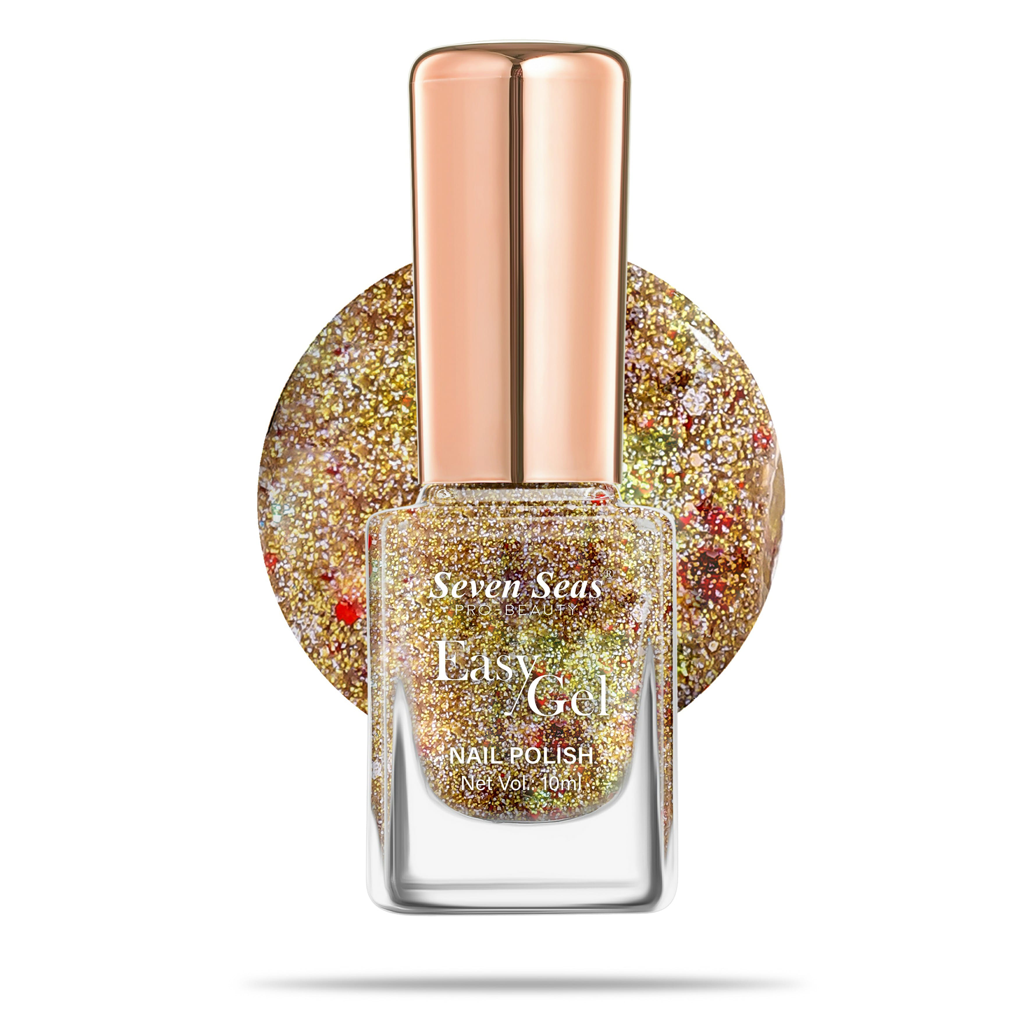 Seven Seas Easy Gel Nail Polish, Intense Glossy Finish, Hydrating Formula, Rich Pigmented, Quick Dry - Seven Seas Cosmetics