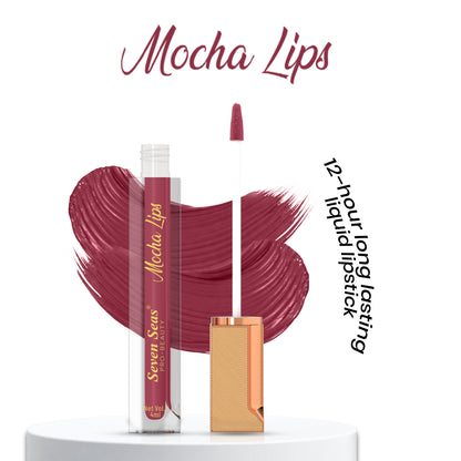 Mocha Lips Matte Liquid Lipstick