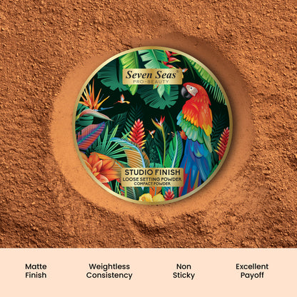 Seven Seas Studio Finish Loose Setting Powder/Compact Powder