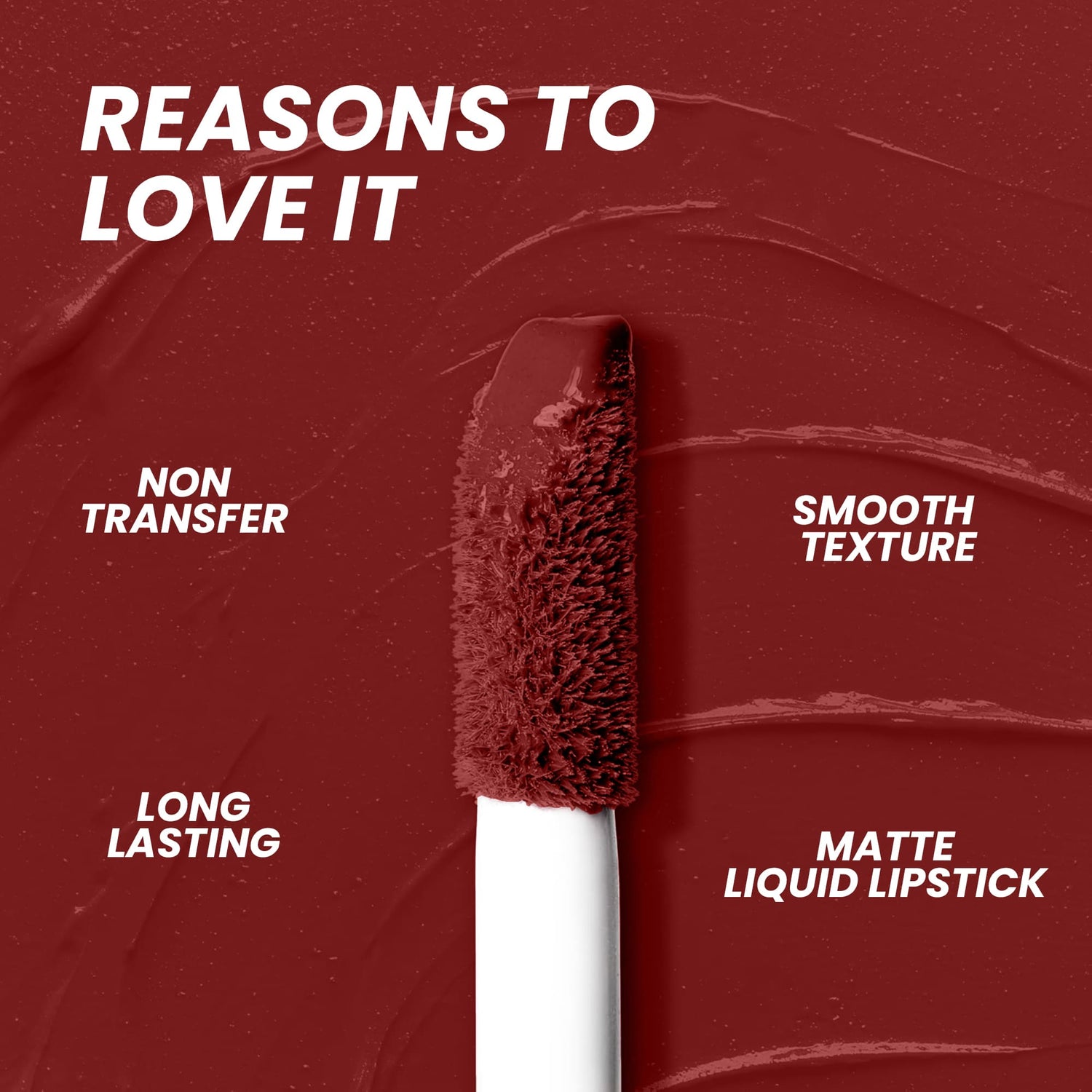 Seven Seas Mocha Lips Matte Liquid Lipstick | Non-Transfer Liquid Lipstick | 12 Hours Long Lasting | Highly Pigmented | Intense Color Payoff | Smudgeproof Liquid Lipstick for Women - Seven Seas Cosmetics