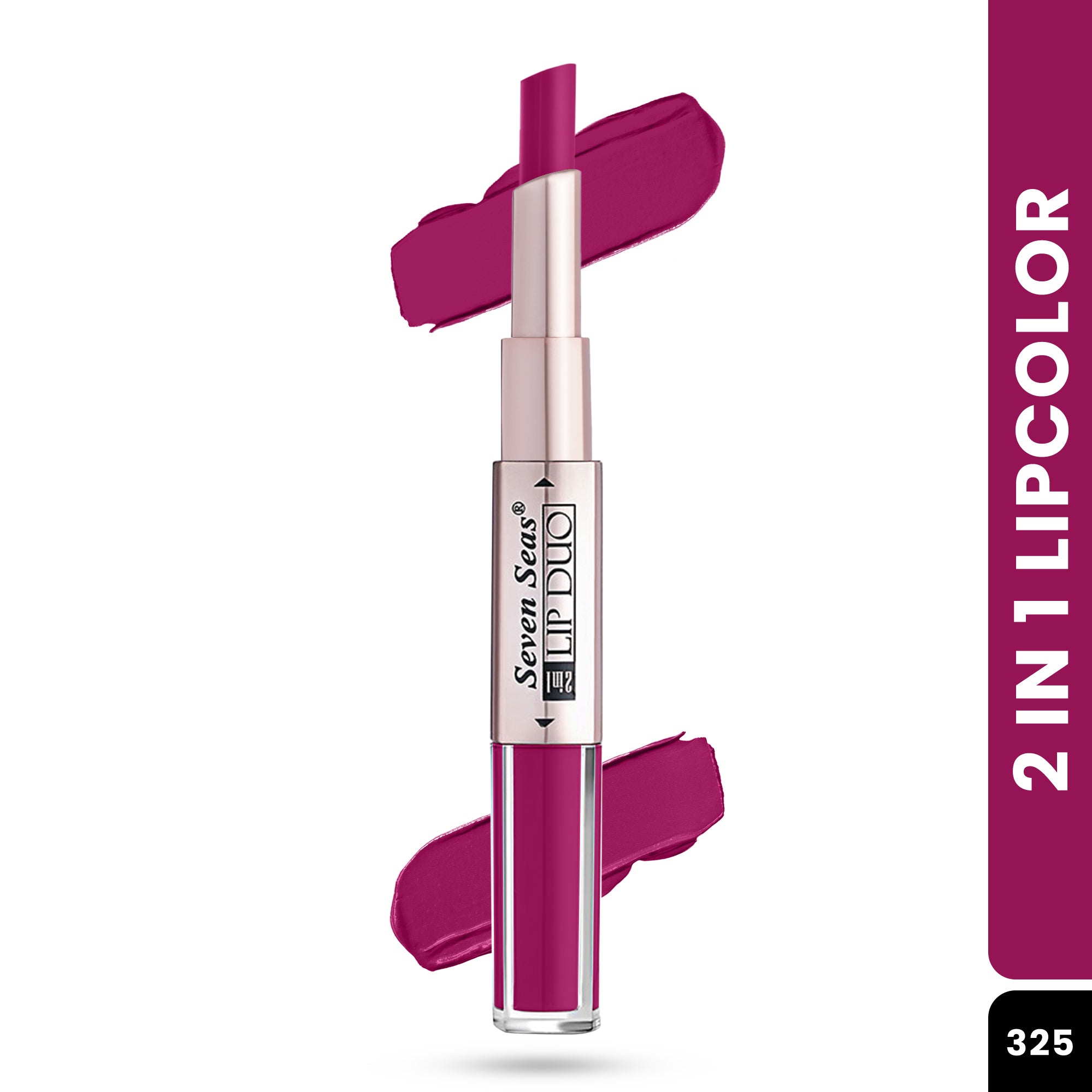 Seven Seas Lip Duo 2 in 1 Lipstick + Liquid Lipstick - Seven Seas Cosmetics