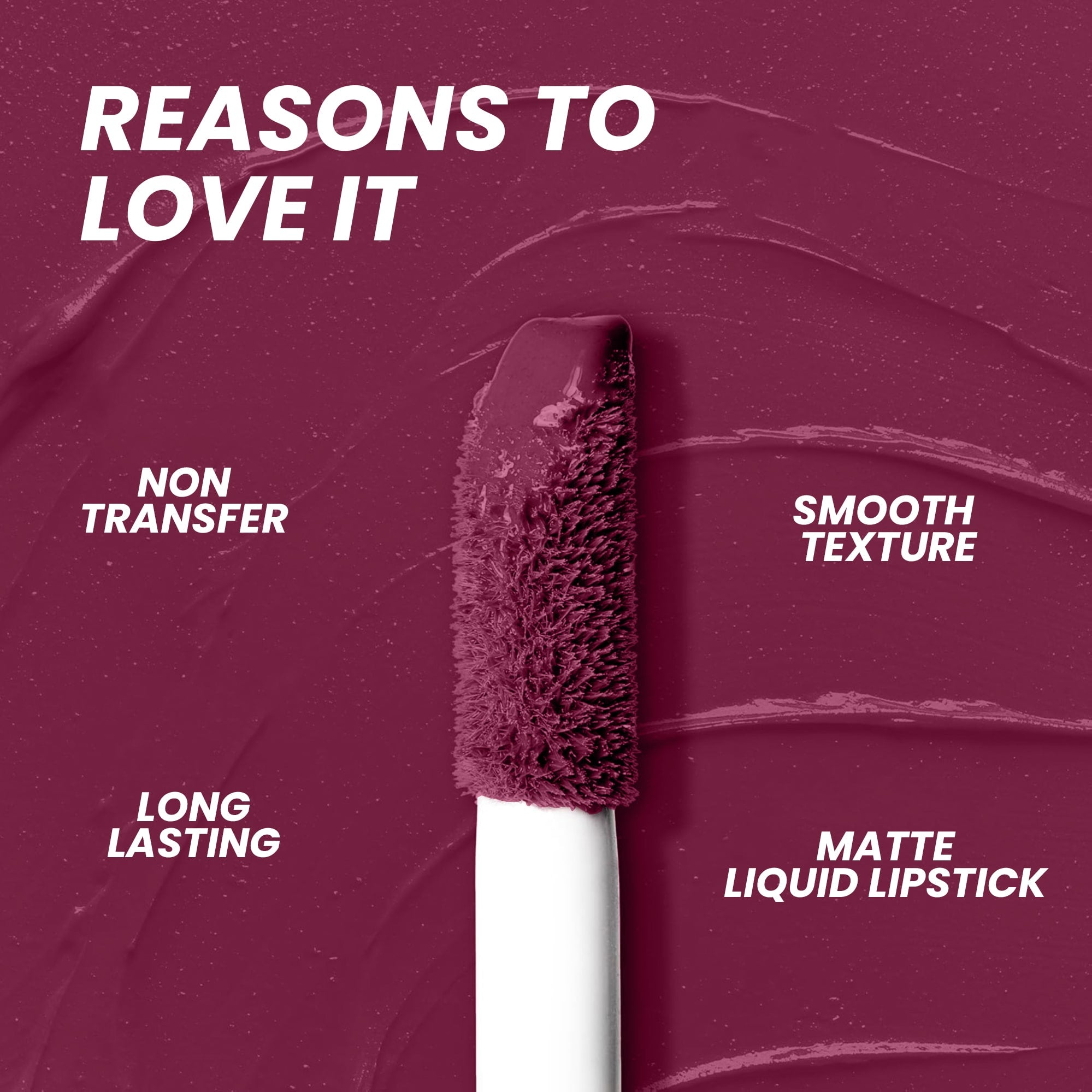 Seven Seas Mocha Lips Matte Liquid Lipstick | Non-Transfer Liquid Lipstick | 12 Hours Long Lasting | Highly Pigmented | Intense Color Payoff | Smudgeproof Liquid Lipstick for Women - Seven Seas Cosmetics