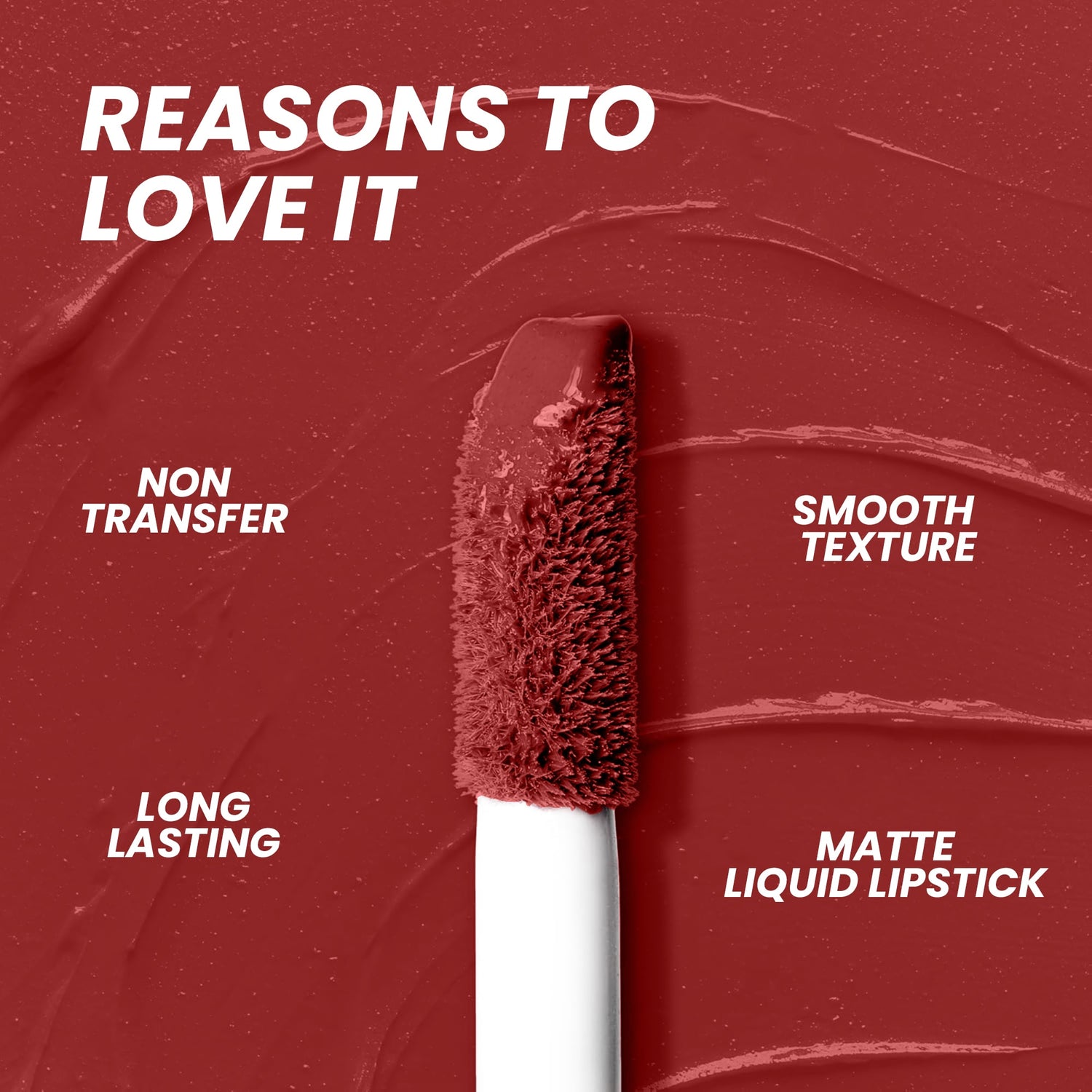 Seven Seas Mocha Lips Matte Liquid Lipstick | Non-Transfer Liquid Lipstick | 12 Hours Long Lasting | Highly Pigmented | Intense Color Payoff | Smudgeproof Liquid Lipstick for Women - Seven Seas Cosmetics