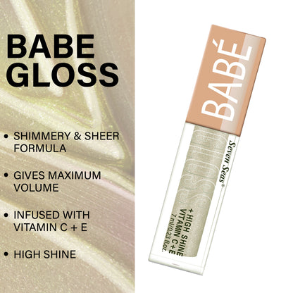 Seven Seas Babe Gloss High Shine lip Gloss