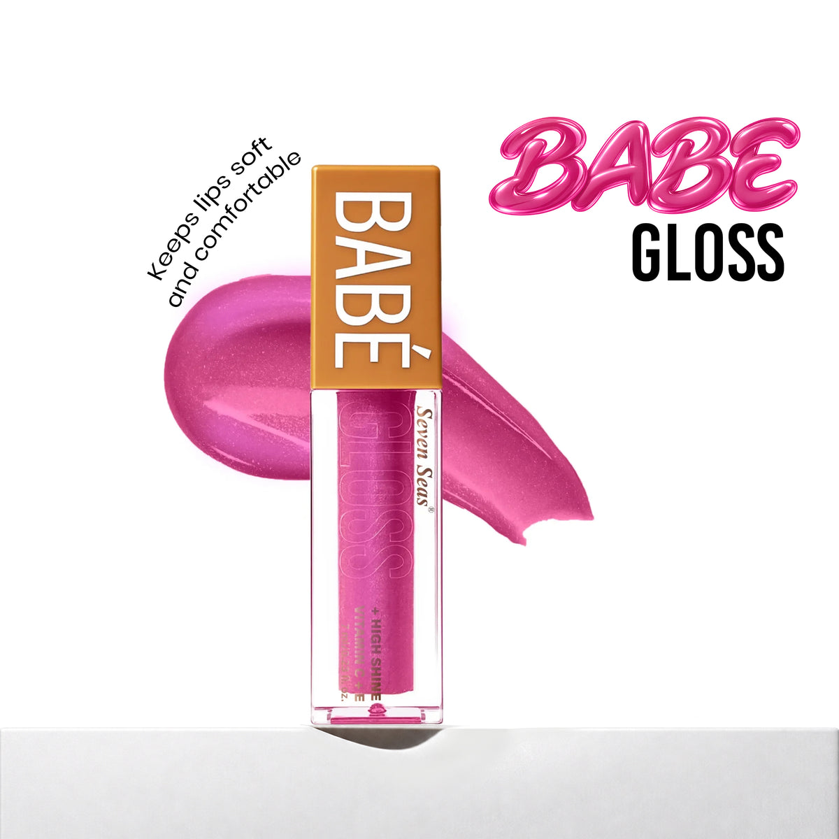 Go Babe High Shine Lip Gloss with Vitamin C &amp; E