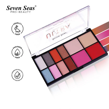 Ultra Smooth Eyeshadow Palette - Seven Seas Cosmetics