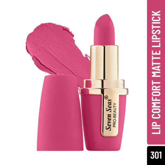 Seven Seas Lip Comfort Velvet Matte Lipstick | Long Lasting and Waterproof