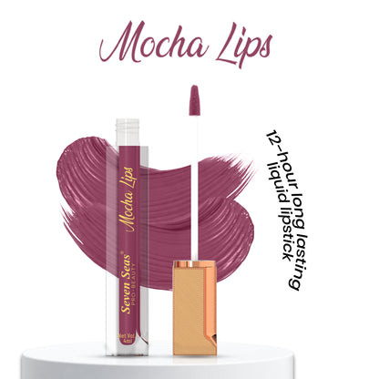 Mocha Lips Matte Liquid Lipstick