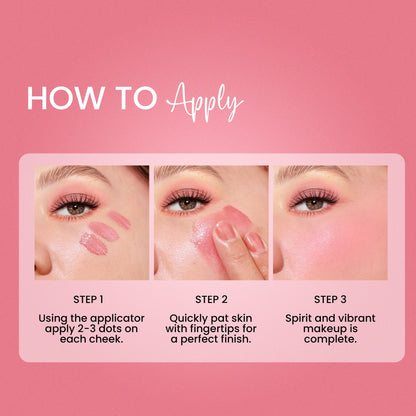 Seven Seas Cheek Bloom Liquid Blusher &amp; Lip Gloss | Highly Pigmented | Long-lasting | Waterproof | Buildable &amp; Blendable | All Skin Types | - Seven Seas Cosmetics