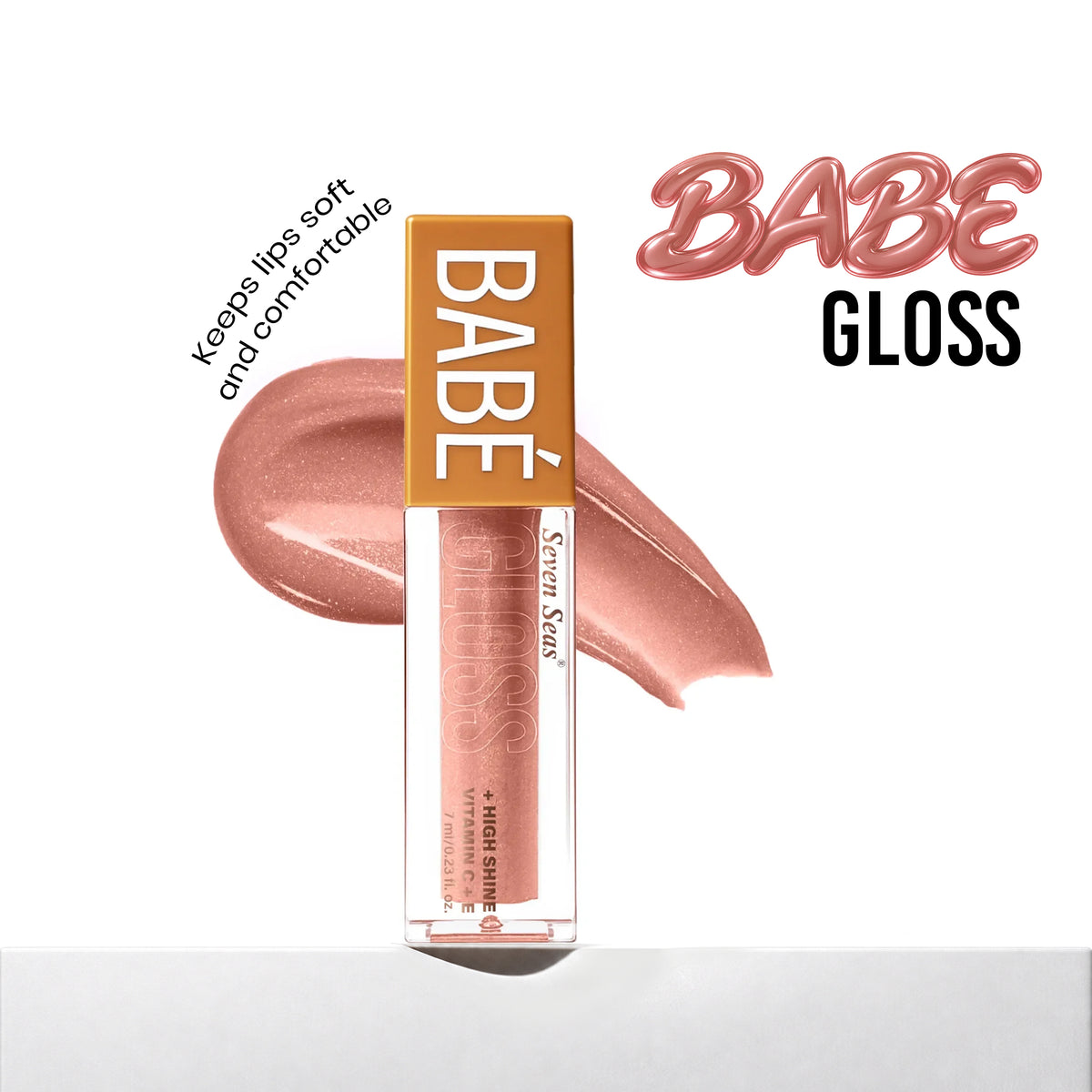 Go Babe High Shine Lip Gloss with Vitamin C &amp; E