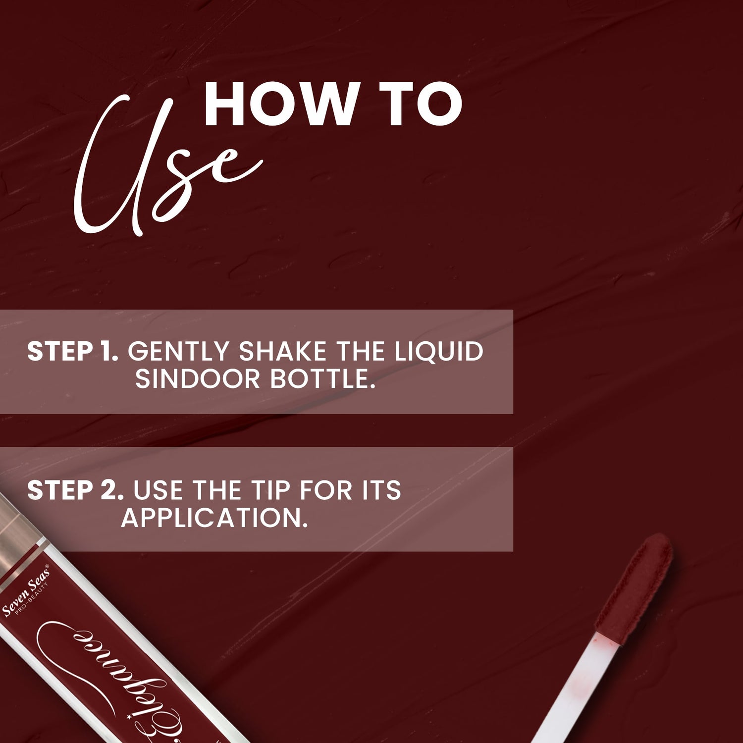 Tradition Liquid Sindoor Kum Kum - Seven Seas Cosmetics