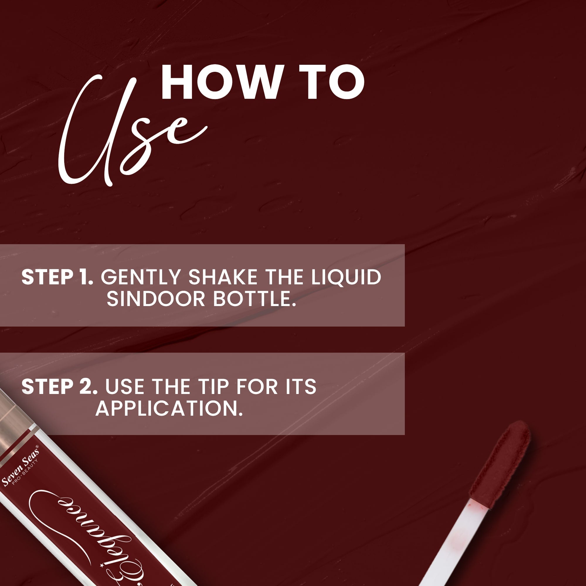 Tradition Liquid Sindoor Kum Kum - Seven Seas Cosmetics