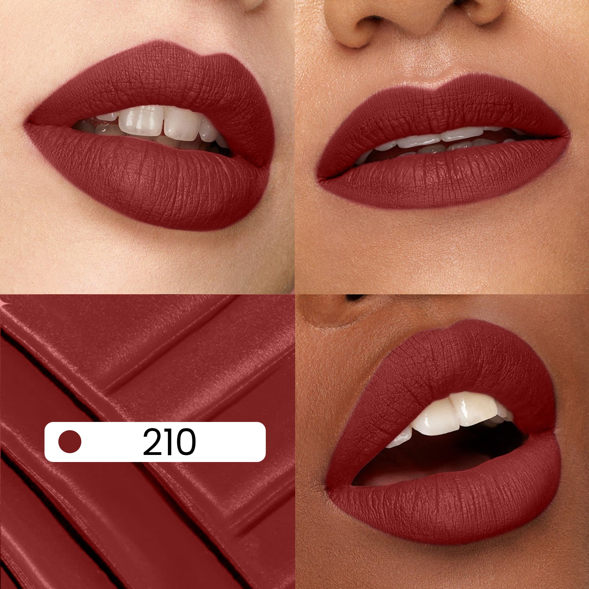 Seven Seas Mocha Lips Matte Liquid Lipstick | Non-Transfer Liquid Lipstick | 12 Hours Long Lasting | Highly Pigmented | Intense Color Payoff | Smudgeproof Liquid Lipstick for Women - Seven Seas Cosmetics