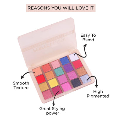 Perfect Finish Professional Eyeshadow Palette - Seven Seas Cosmetics