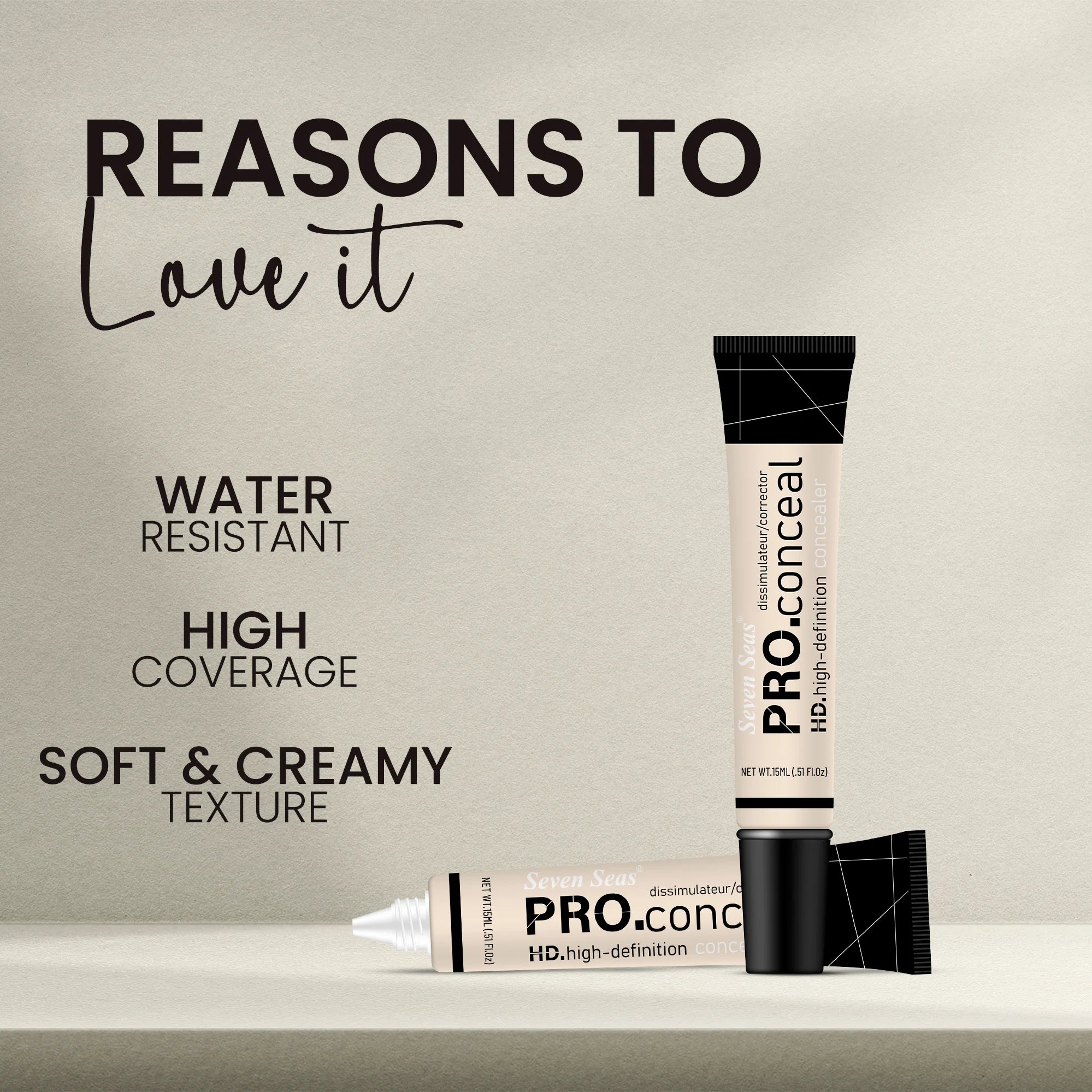 HD Pro Matte Liquid Concealer | High Definition Coverage