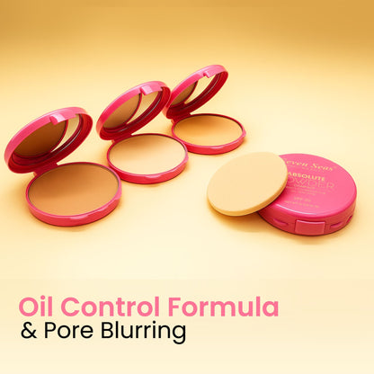 Seven Seas Absolute Compact Powder | Blends Effortlessly | Perfect Coverage | Comfortable Wear | Weightless Texture | Suitable for All Skin Types - Seven Seas Cosmetics