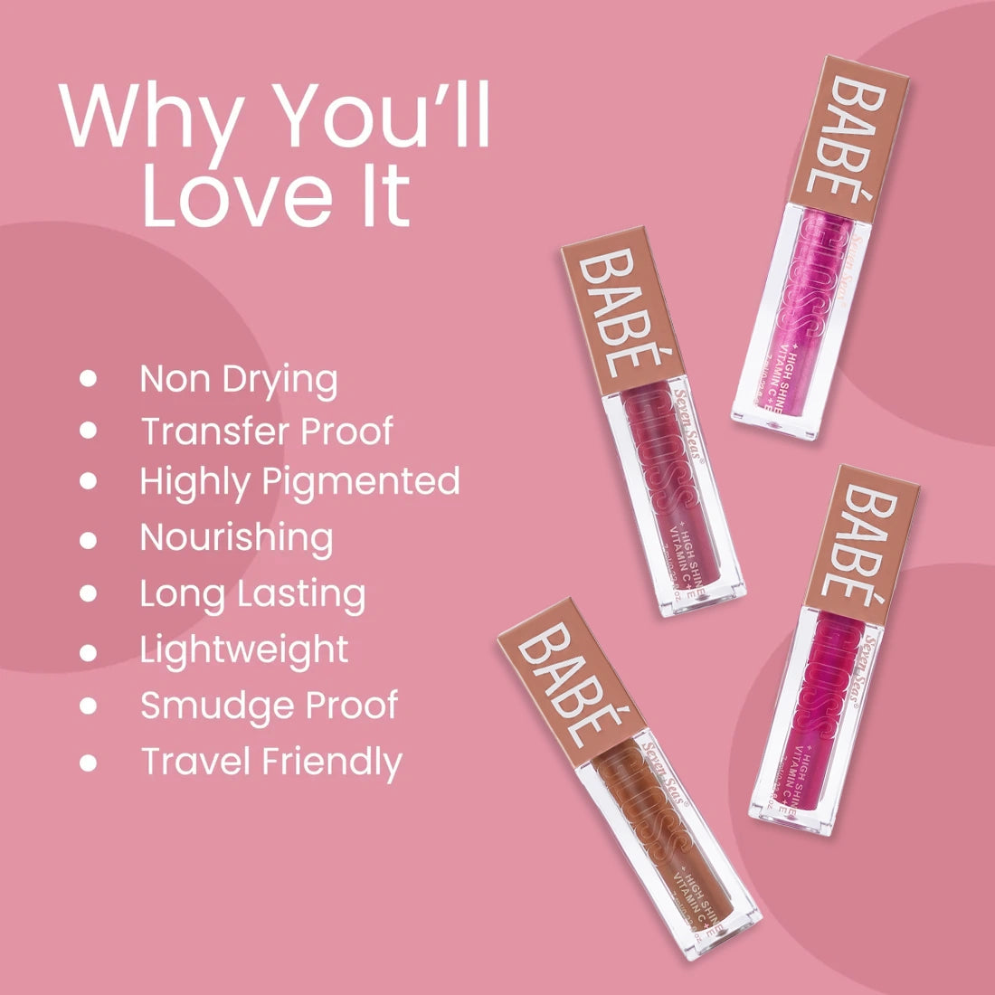 Lip Gloss 6 pack combo