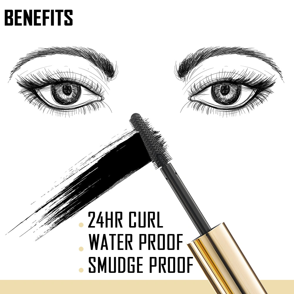 Seven Seas Big Flash Mascara | Long Lasting Volumizing Eye Makeup