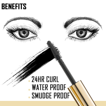 Seven Seas Big Flash Mascara | Long Lasting Volumizing Eye Makeup