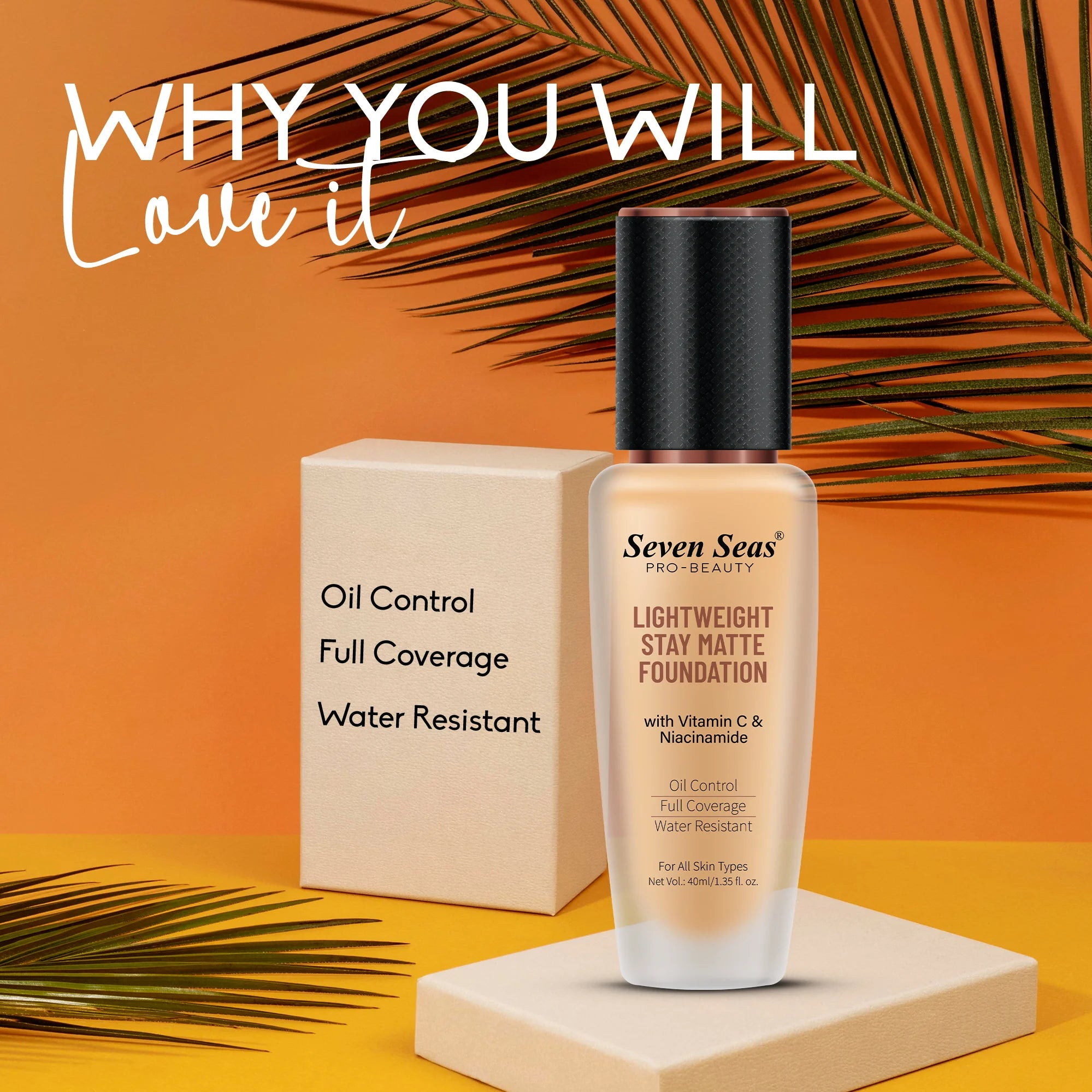 Light Weight Stay Matte Foundation