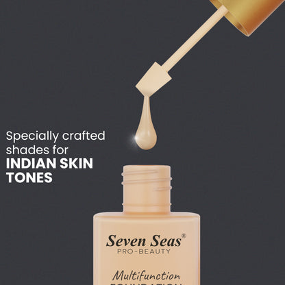 Seven Seas Multi Function Foundation | Perfect Tient Foundation | Oil Free and Long lasting