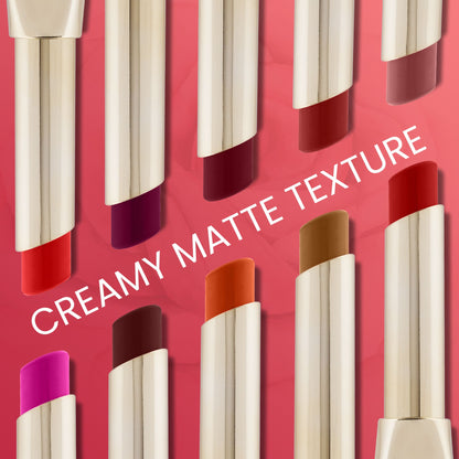 Seven Seas Color Edition Matte Lipstick | Highly Pigmented | Long Lasting | Waterproof | Smudgeproof | Single Coat Application | Lipstick for Women - Seven Seas Cosmetics