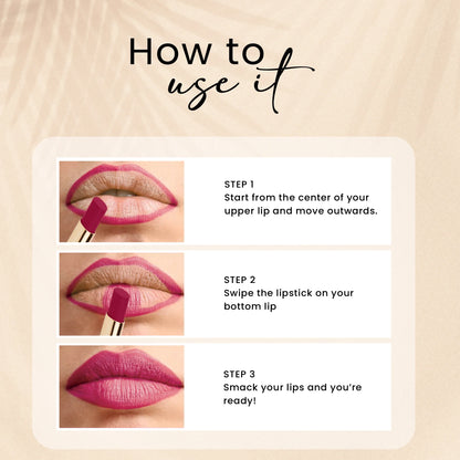 Matte With You Lipstick