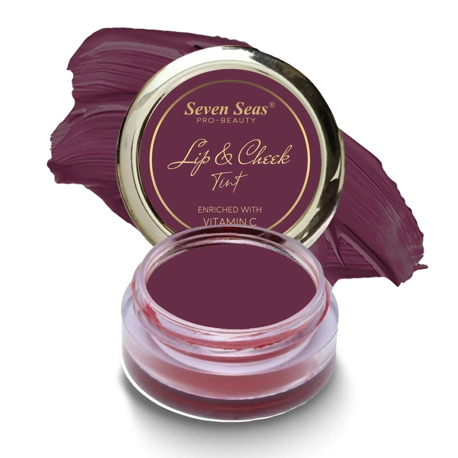 Lip &amp; Cheek Tint with Beetroot | Creamy Matte &amp; Nourishing - Seven Seas Cosmetics