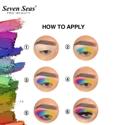 Pop Eyeshadow Palette - Seven Seas Cosmetics