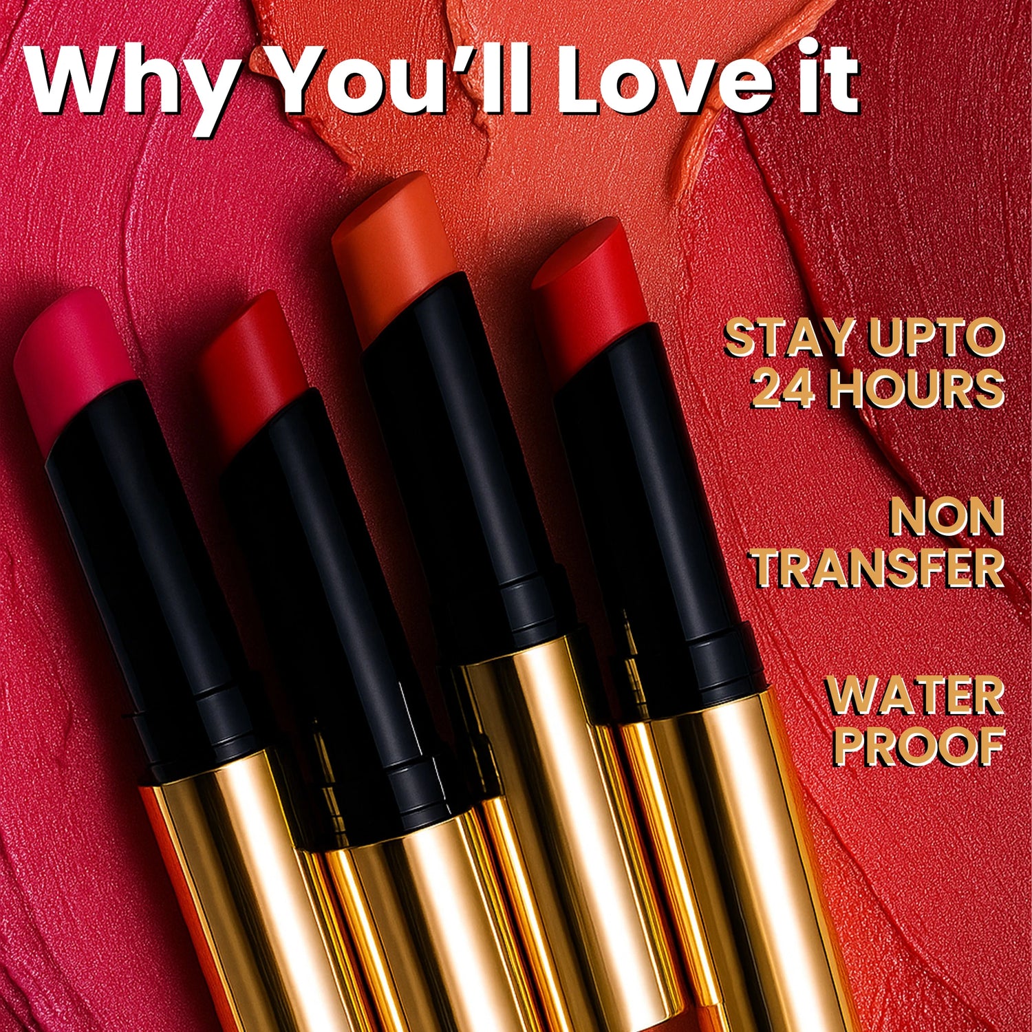Velvet Shot Non-Transfer Lipstick | 14-Hour Long Lasting &amp; Waterproof
