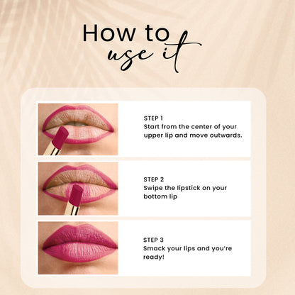 Seven Seas Matte With You Lipstick - Seven Seas Cosmetics