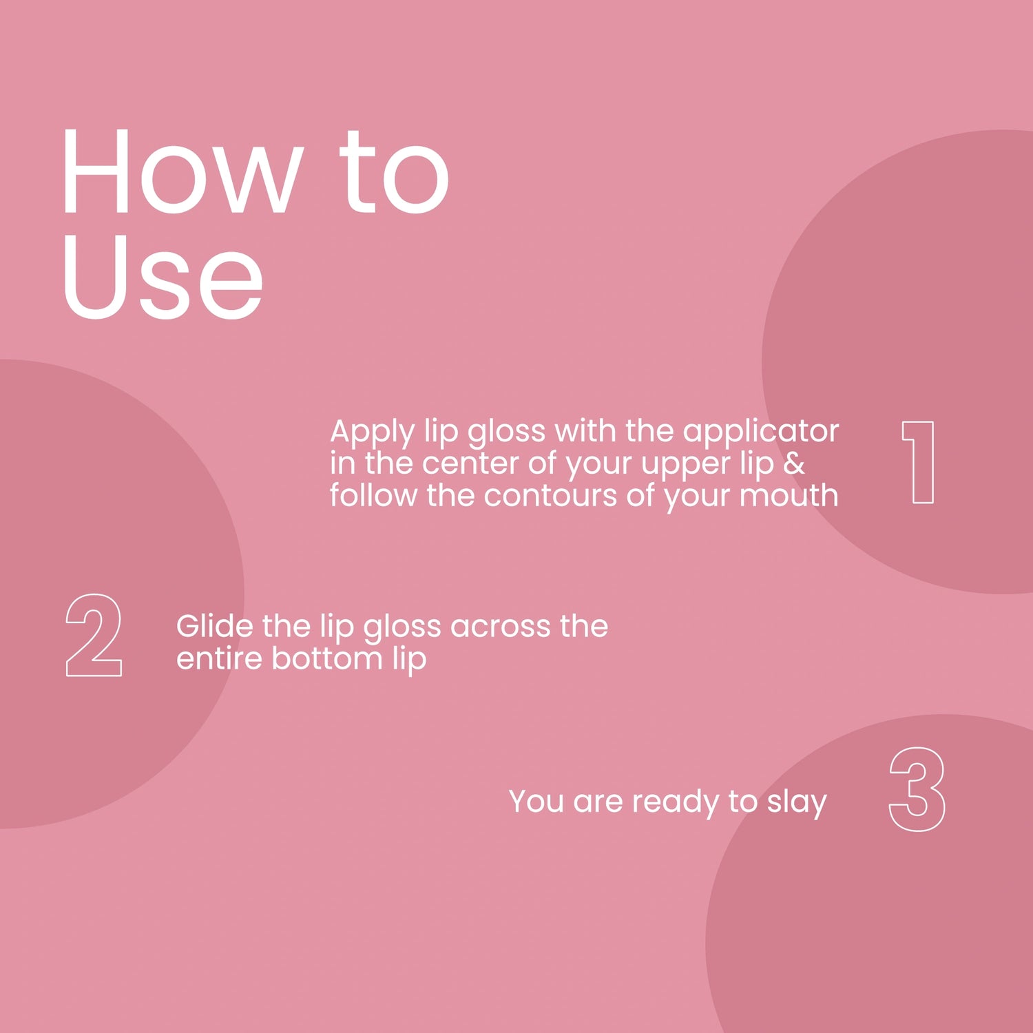 Lip Gloss 6 Combo Pack