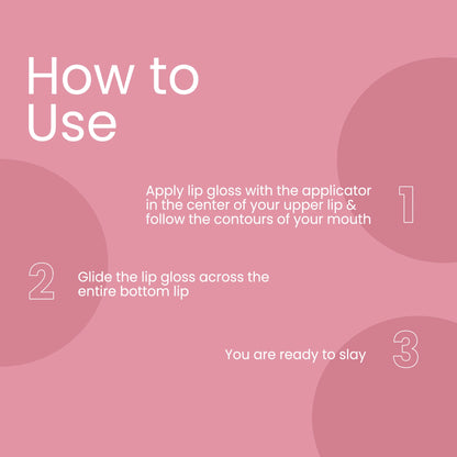 Lip Gloss 6 Combo Pack