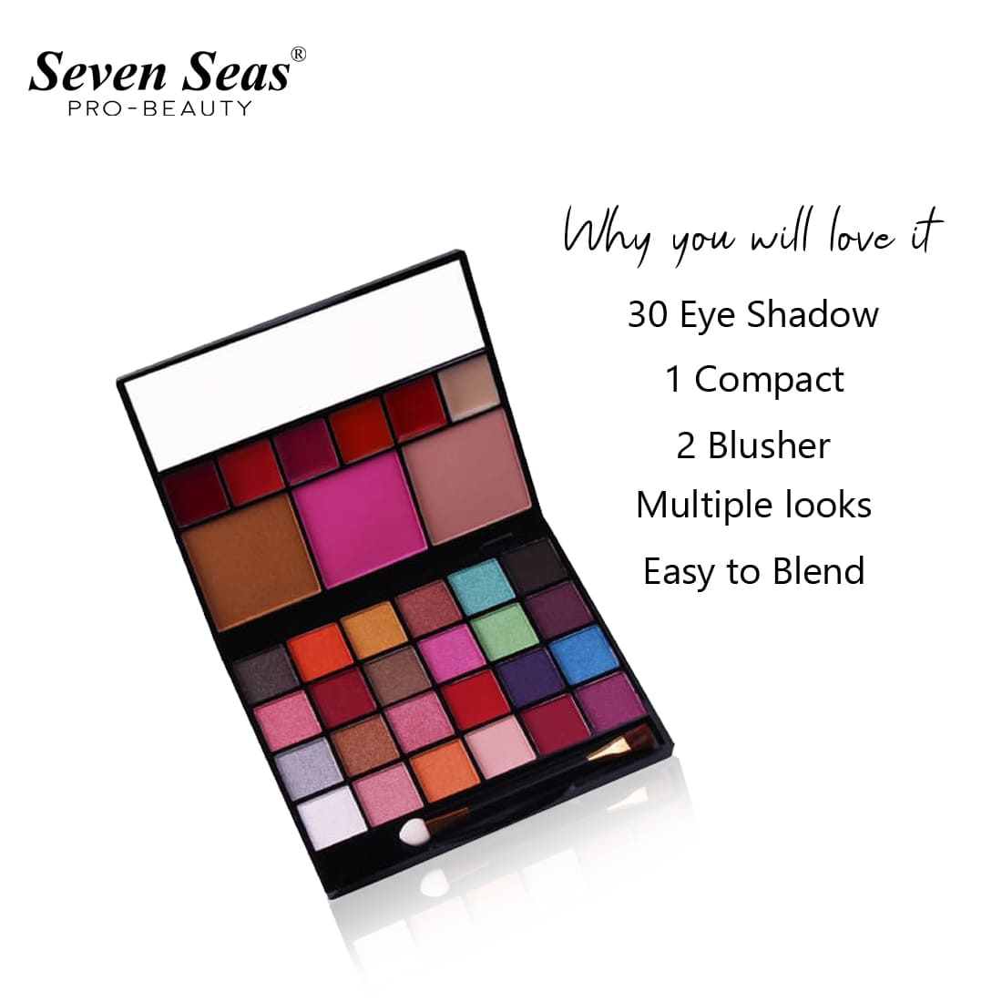Color Blast Eyeshadow Palette - Seven Seas Cosmetics