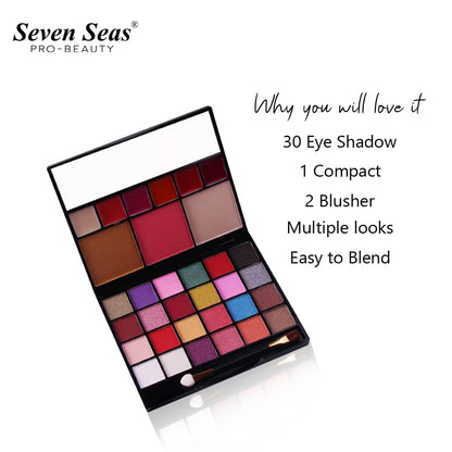 Color Blast Eyeshadow Palette - Seven Seas Cosmetics