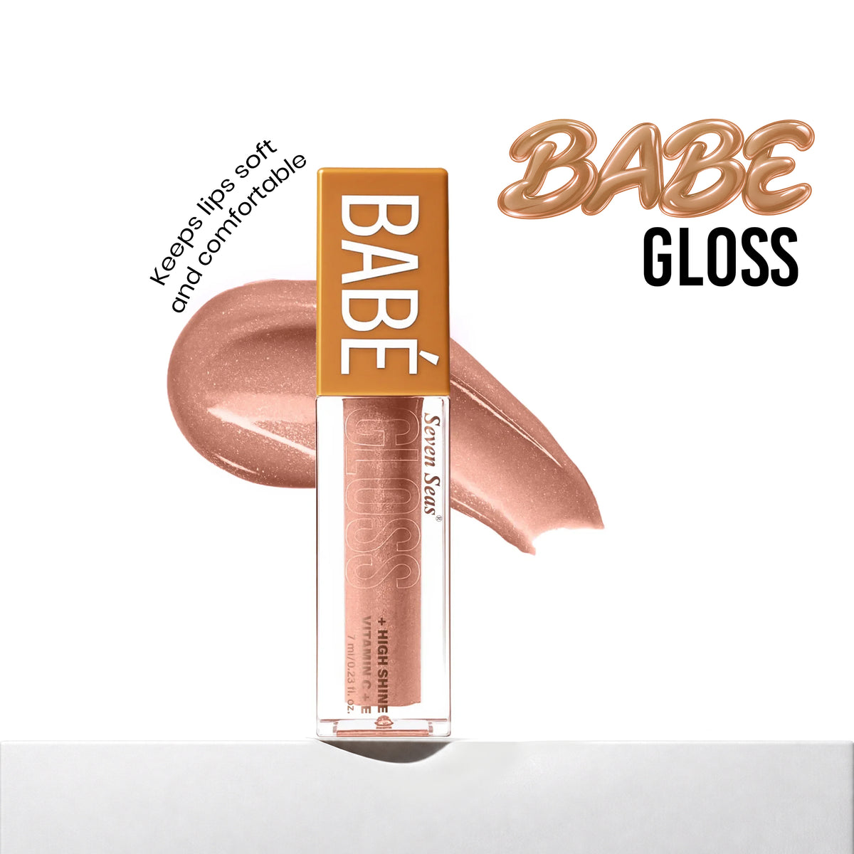 Go Babe High Shine Lip Gloss with Vitamin C &amp; E