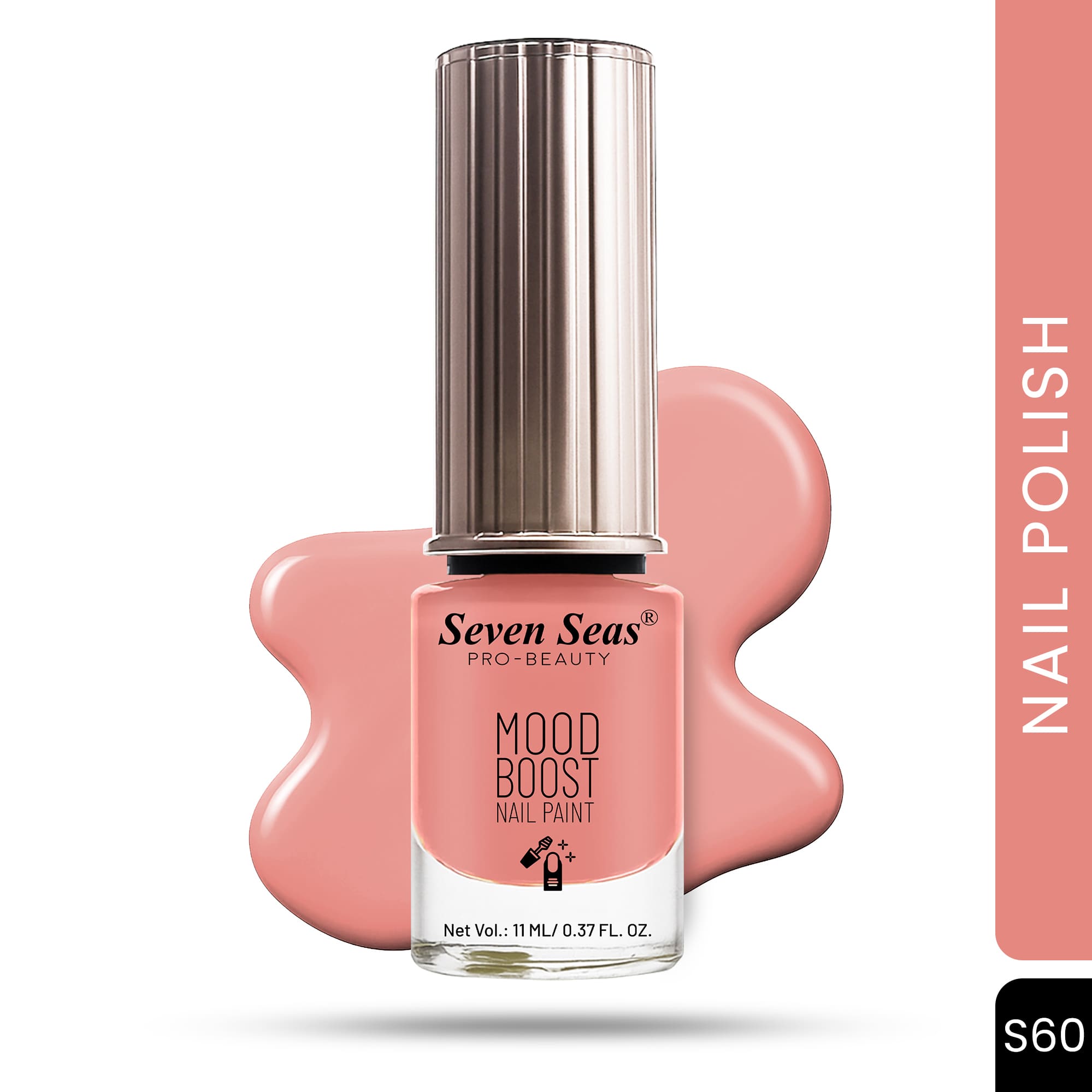 Seven Seas Mood Boost Nail Polish | Bright, Bold &amp; Beautiful Finish - Seven Seas Cosmetics