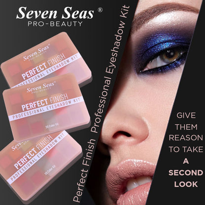 Perfect Finish Professional Eyeshadow Palette - Seven Seas Cosmetics