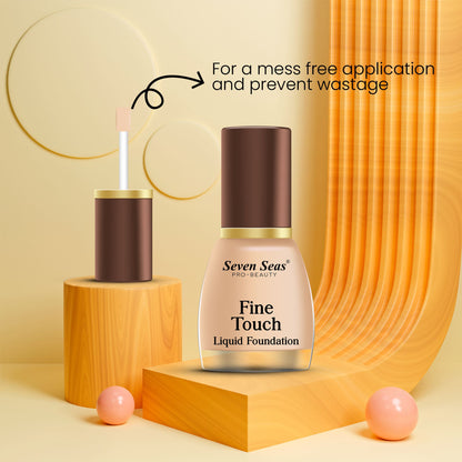 Seven Seas Fine Touch Liquid Foundation - Seven Seas Cosmetics