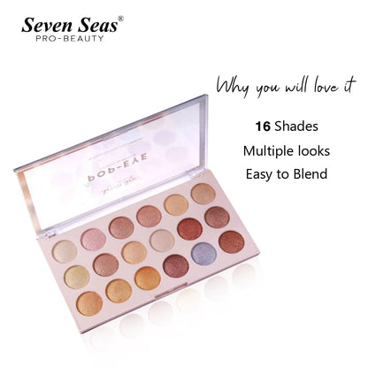 Pop Eyeshadow Palette - Seven Seas Cosmetics