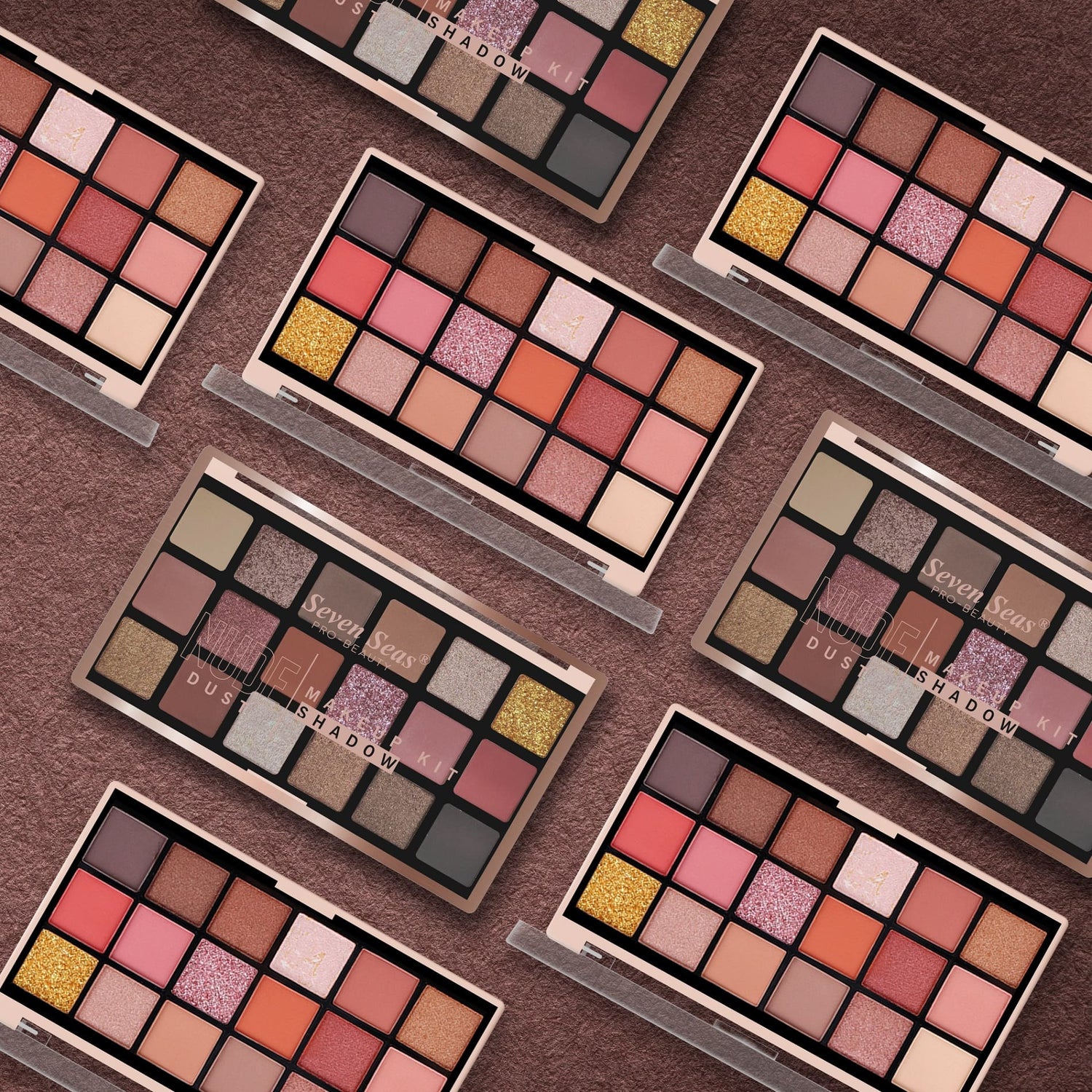 Seven Seas Nude Dust Eyeshadow Palette - Seven Seas Cosmetics